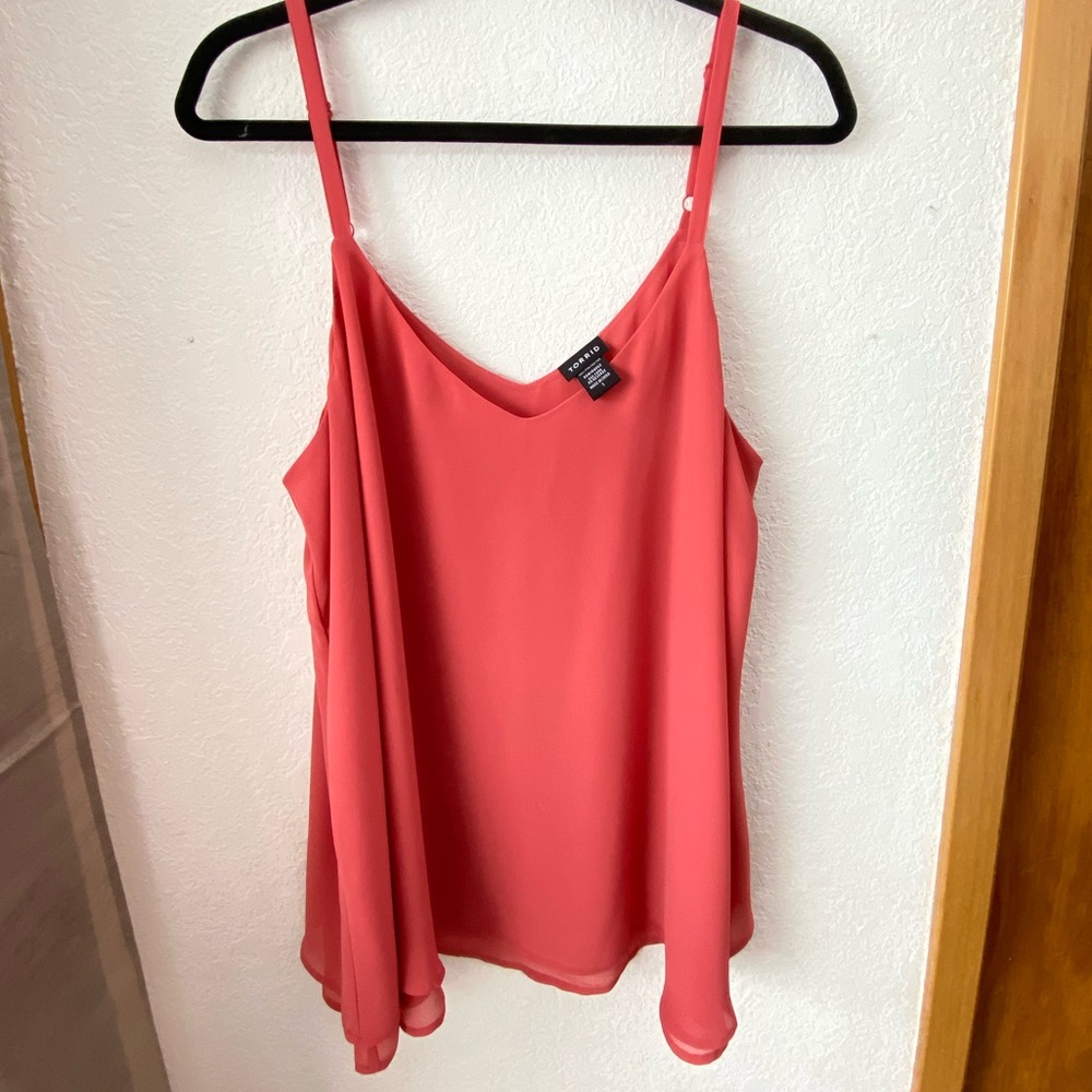 Torrid Chiffon Double Layer Swing Cami - 1